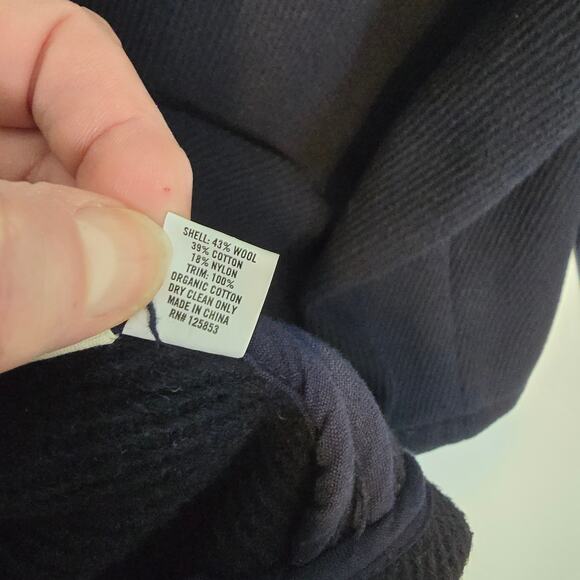 Taylor Stitch Nomad Hoodie Navy Twill Limited Edition Kangaroo Pocket Heavy 46 - Picture 5 of 10